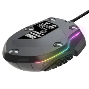 Mysz komputerowa Patriot Memory Viper V570 RGB PV570LUXWAK (laserowa; 12000 DPI; kolor czarny-2
