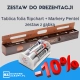 Zestaw do prezentacji Folia tablica flipchart + markery Pentel z gąbką