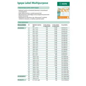 Etykiety IGEPA 38,1x21,2 (65) op.100-124471