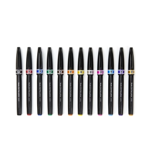 Zestaw PENTEL pisaki Brush Pen - 12 szt. SESF30C-ST12-158618