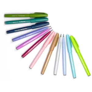 Pisak do kaligrafii PENTEL SES15 Brush Pen Zestaw SES15C-ST12 op.12-177828