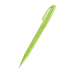 Pisak do kaligrafii PENTEL SES15 Brush Pen - seledynowy