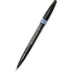 Pisak PENTEL SESF30C do kalig. końc.pędzel - błękitny-669560