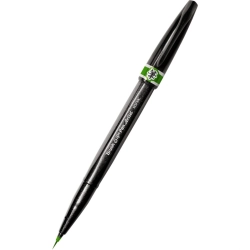 Pisak PENTEL SESF30C do kalig. końc.pędzel - zielony-669524