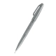 Pisak PENTEL SES15 pędzel do kaligrafii - szary-669456