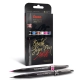 Zestaw PENTEL pisaki do klig. końc.pędzel. - 6 szt. SESF30C-ST6ACENPVPL-669584