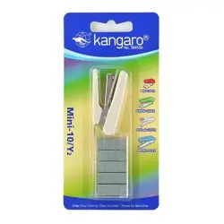 Zszywacz KANGARO Mini-10/Y2 zszywki zszywa do 10 kartek blister beżowy-619535