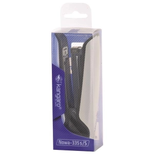 Zszywacz KANGARO Nowa-335S/S zszywa do 30 kartek metalowy w pudełku PP metaliczny biały-624199