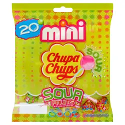Lizak CHUPA CHUPS mini sour fruiits 120g. Op.20