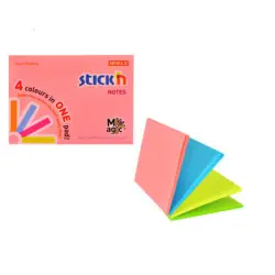 Karteczki samop. STICK'N 76x101 Magic - mix neon