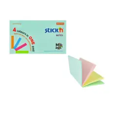 Karteczki samop. STICK'N 76x127 Magic - mix pastel