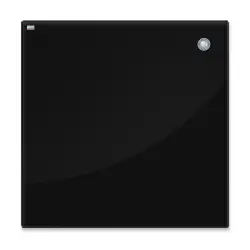Tablica szklana 2x3 magnet. 60x40cm - czarna