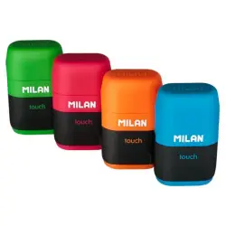 Temperówka MILAN + gumka do ścier. Compact Touch