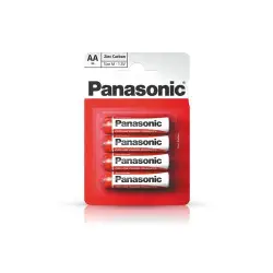 Bateria PANASONIC AA op.4 - czerwone