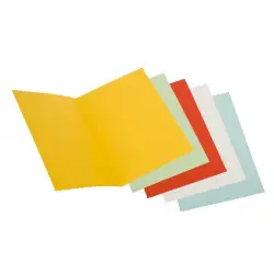 Okładka na dok. A4 DATURA karton - żółta op.5-330923