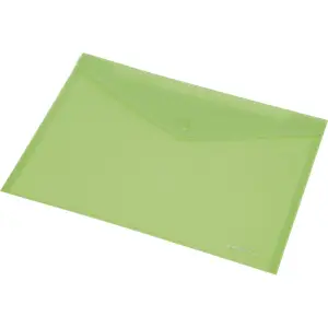 Teczka na zatrzask PANTA PLAST Fokus A4 - zielona