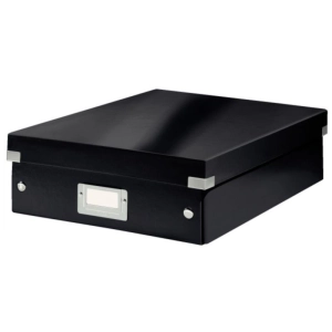 Pudło uniwer. LEITZ Click 6058 przegr. A4 - czarne-265541