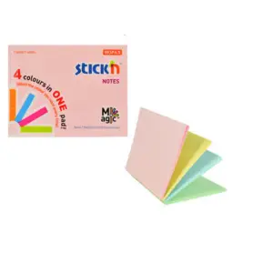 Karteczki samop. STICK'N 76x101 Magic - mix pastel