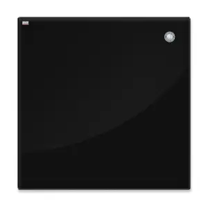 Tablica szklana 2x3 magnet. 45x45cm - czarna