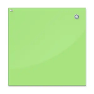 Tablica szklana 2x3 magnet. 45x45cm - j.zielona