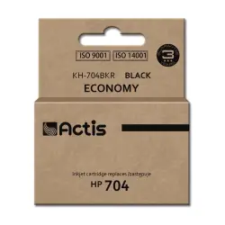 Actis KH-704BKR Tusz (zamiennik HP 704 CN692AE; Standard; 15 ml; czarny)-1