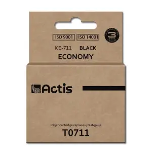 Actis KE-711 Tusz (zamiennik Epson T0711, T0891, T1001; Standard; 15 ml; czarny)-1