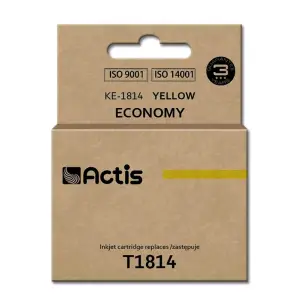 Actis KE-1814 Tusz (zamiennik Epson T1814; Standard; 15 ml; żółty)-1