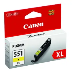 Tusz Canon żółty CLI-551YXL=CLI551YXL=6446B001, 315 str.-1