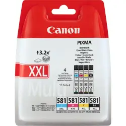 Tusz Canon zestaw CLI-581XXL=CLI581XXL=1998C005, zawiera CMYK-1