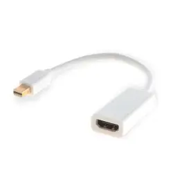Adapter SAVIO cl-57 (Mini DisplayPort M - HDMI F; 0,10m; kolor biały)-1