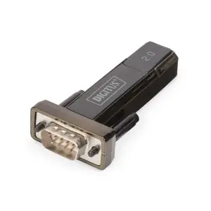 Adapter DIGITUS DA-70156 (USB M - RS-232 M; kolor czarny)-1