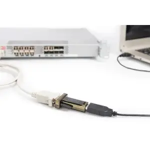 Adapter DIGITUS DA-70156 (USB M - RS-232 M; kolor czarny)-3