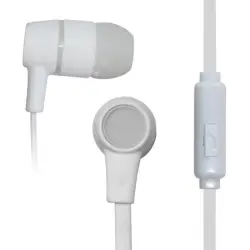 Słuchawki VAKOSS SK-214W (dokanałowe; z wbudowanym mikrofonem; kolor biały)-1