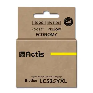 Actis KB-525Y Tusz (zamiennik Brother LC525Y; Standard; 15 ml; żółty)-1
