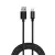 Kabel SAVIO CL-129 (USB typu C - USB 2.0 typu A ; 2m; kolor czarny)-1