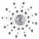 Zegar ścienny Esperanza Geneva EHC004 (kolor srebrny)-1