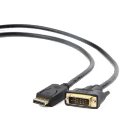Kabel GEMBIRD CC-DPM-DVIM-6 (DisplayPort M - DVI-D M; 1,8m; kolor czarny)-1