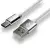 Kabel zasilający everActive CBS-1CW (USB - USB typu C ; 1m; kolor biały)-3