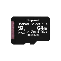 Karta pamięci Kingston Canvas Select Plus SDCS2/64GBSP (64GB; Class 10, Class A1; Karta pamięci)-1