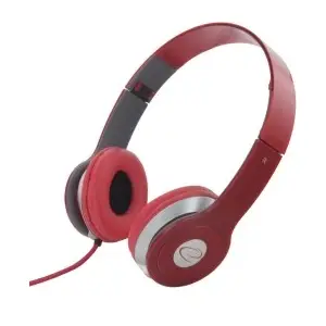 Słuchawki Esperanza TECHNO EH145R (kolor czerwony)-1