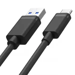 UNITEK KABEL USB USB-A — USB-C 50CM, Y-C481BK-1