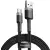 BASEUS CABLE USB DO USB-C CAFULE 3A 0.5M, SZARY-1