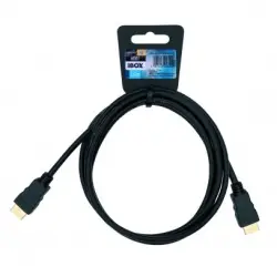 Kabel IBOX FULLHD HD01 1,5M 1.4V 13C+1 ITVFHD0115 (HDMI M - HDMI M; 1,5m; kolor czarny)-1