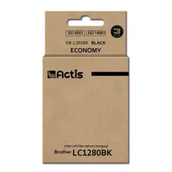 ACTIS KB-1280Bk Tusz (zamiennik Brother LC1280BK; Standard; 60 ml; czarny)-1