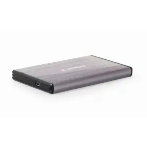 GEMBIRD OBUDOWA HDD/SSD USB 3.0 2.5" SATA, SZCZOTKOWANE ALUMINIUM, KOLOR JASNY SZARY-1