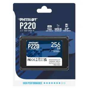 SSD Patriot P220 256GB SATA3 2,5