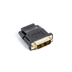 Adapter Lanberg AD-0013-BK (HDMI F - DVI-D M; kolor czarny)-1