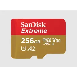 SANDISK EXTREME microSDXC 256 GB 190/130 MB/s A2-1