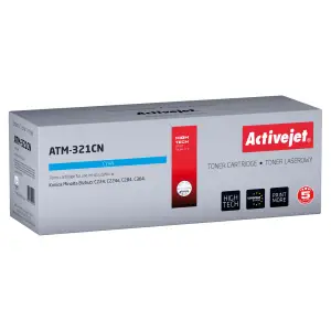 Activejet ATM-321CN Toner (zamiennik Konica Minolta TN321C; Supreme; 25000 stron; niebieski)-1