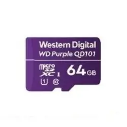 Karta pamięci WD Purple microSDXC WDD064G1P0C (64GB; Class 10, Class U1)-1